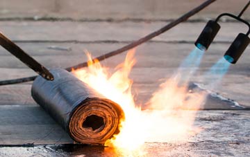 Old Heath asphalt flat roofing repairs