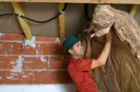 Old Heath tapered roof insulation